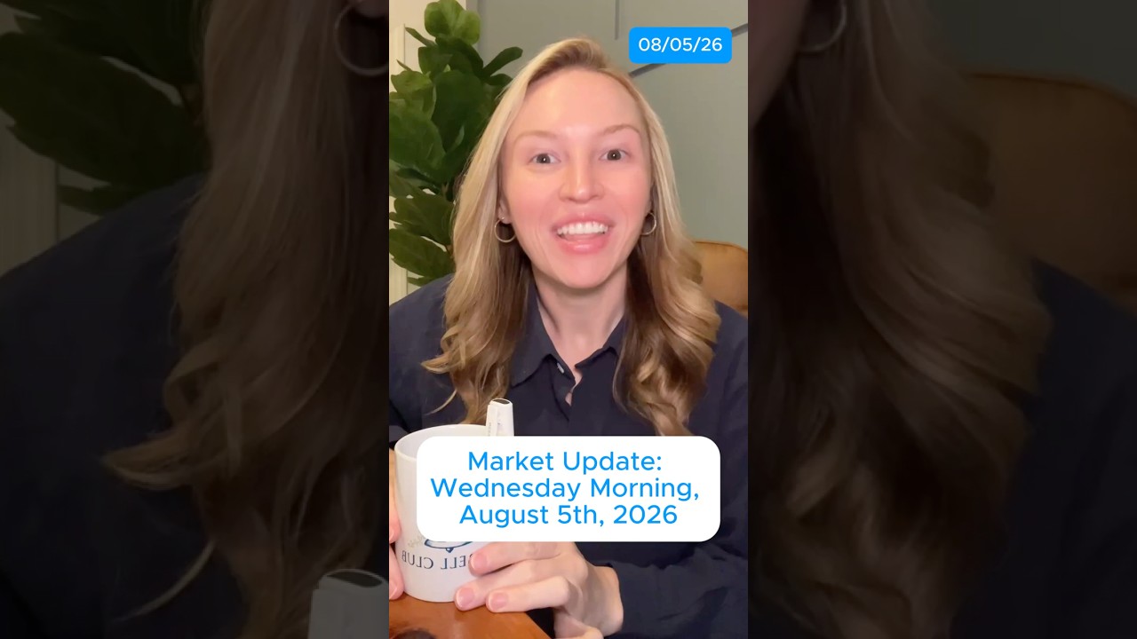 Market Update: Wednesday Morning, August 5th, 2026
