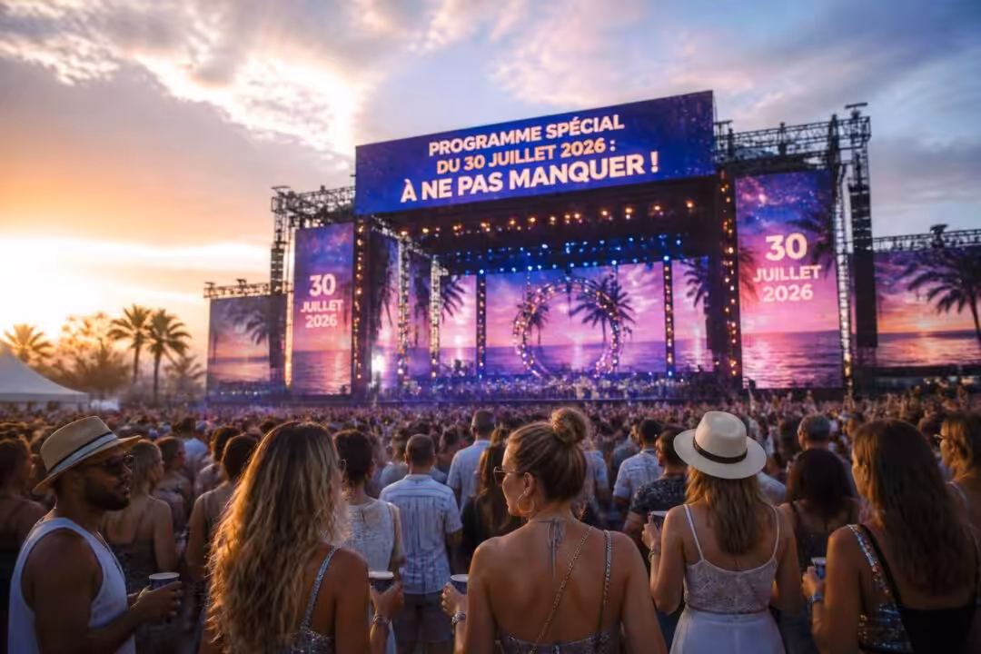 découvrez le programme spécial du 30 juillet 2026 : un événement unique à ne pas manquer, avec des activités passionnantes et des moments mémorables pour tous.