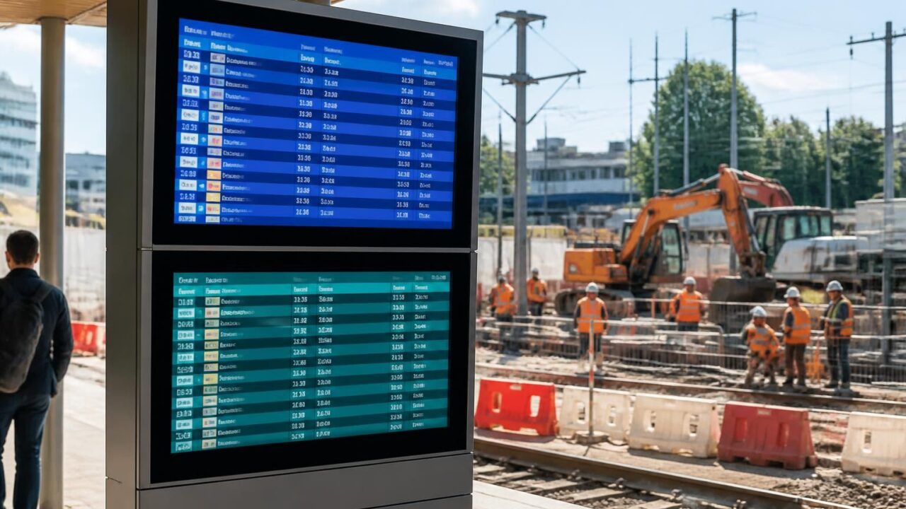 découvrez les horaires du rer e eole pour l'été et l'automne 2026 ainsi que les informations sur les travaux prévus à poissy, pour mieux préparer vos déplacements.