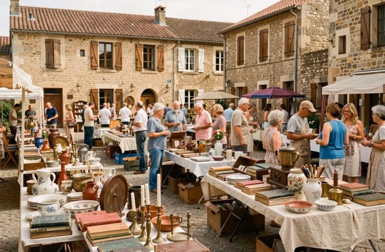 Un marché de producteurs locaux fraîchement installé dynamise ce charmant bourg côtier des Côtes-d’Armor