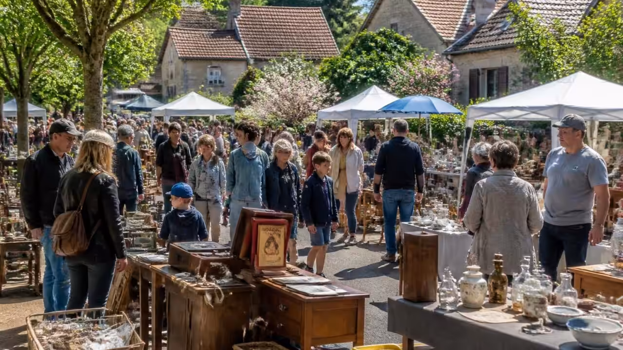 découvrez 25 brocantes et vide-greniers à ne pas manquer dans les yvelines lors du week-end de la pentecôte. partez à la chasse aux trésors et profitez d'une ambiance conviviale.